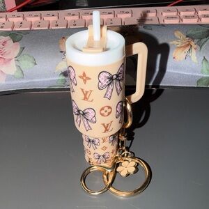 Mini Stanley like cup key chain